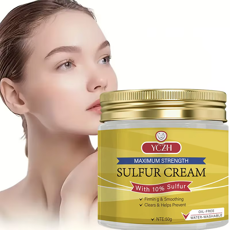 Crème au soufre, adaptée à tous les types de peau claire