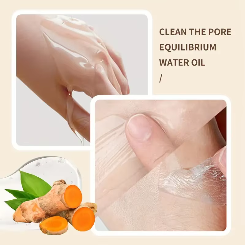 Acide kojique curcuma masque pelable de nuit 100ml collagène hydrolysé éclaircissant peau raffermissant traitement du visage coréen