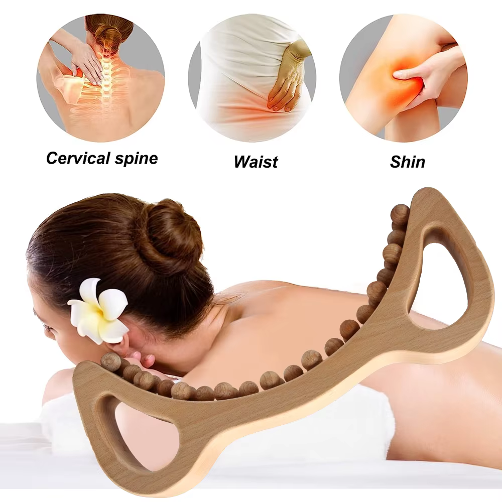 Outils de Massage thérapeutique en bois
