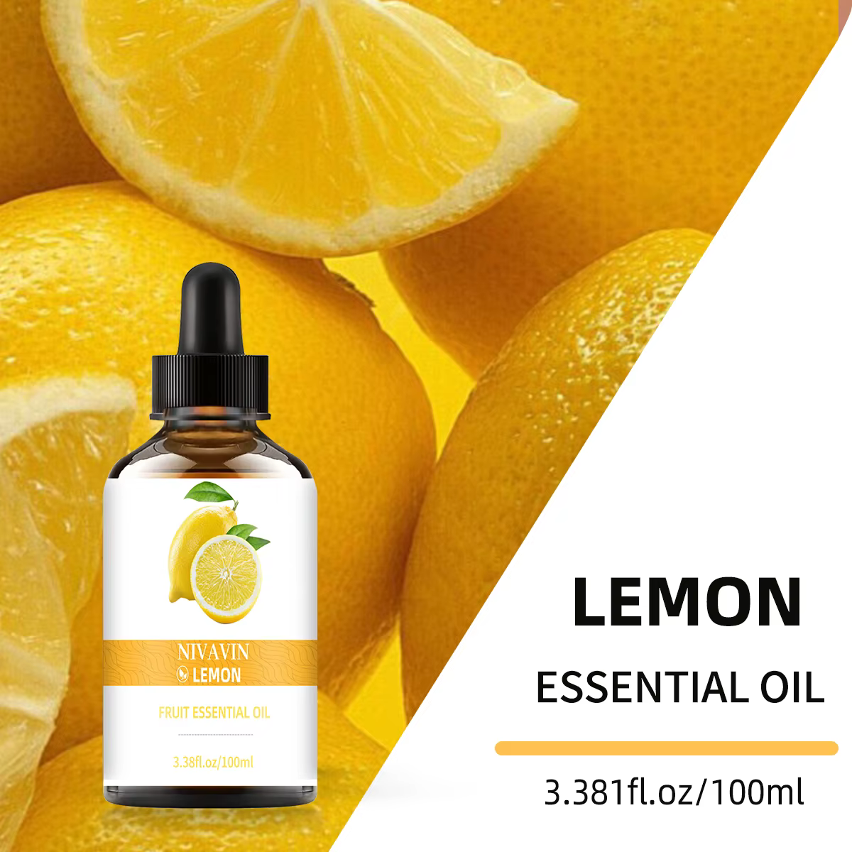 NIVAVIN Huile essentielle de citron 30ml/60ml/100ml