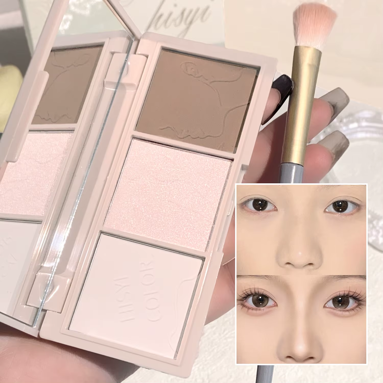Poudre de contour tricolore Light Sensation