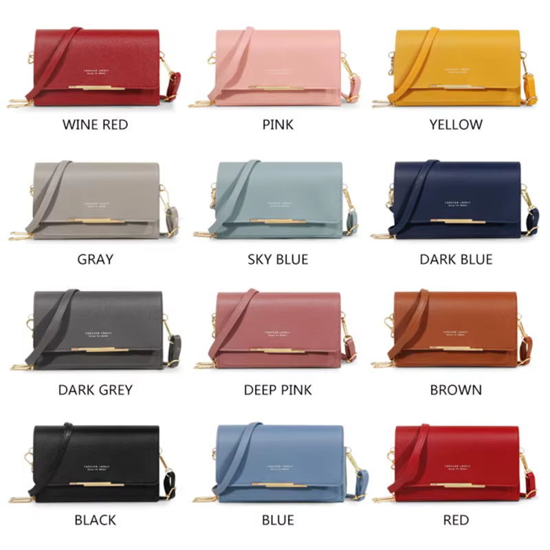 Sac à main multi-cartes pour femme, portefeuille coréen, grande capacité, sac lancé décontracté, paquet de téléphone portable, mode, nouveau style