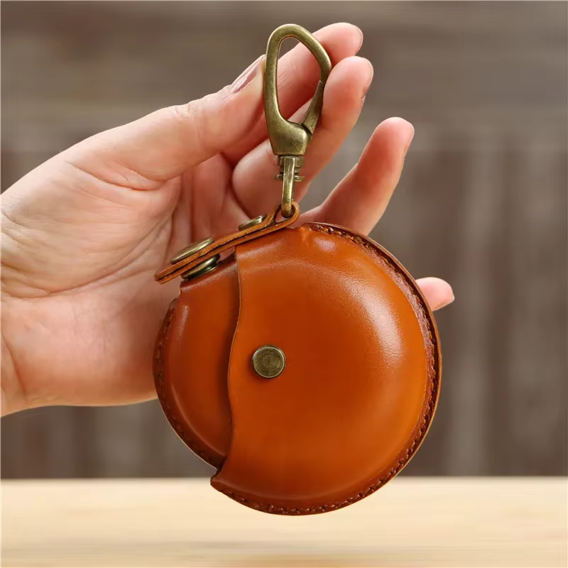 Pochette de rangement américaine faite à la main, organisateur en cuir véritable suspendu, étui étanche Durable, boîte-cadeau Premium pour voyage, sac à main