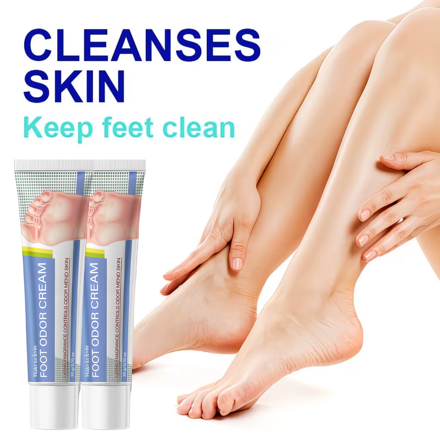 Crème anti-odeurs pour les pieds - Parfum longue durée