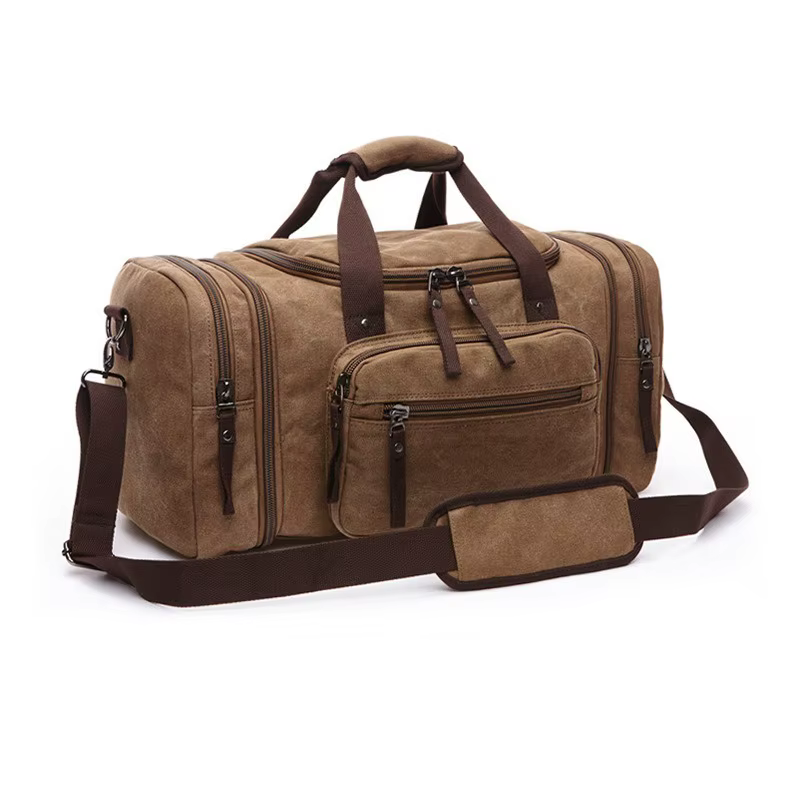 Sac à main de voyage pour hommes, bagages à main, sac de voyage en toile, sac à bandoulière de week-end, sacs à main multifonctionnels de grande capacité