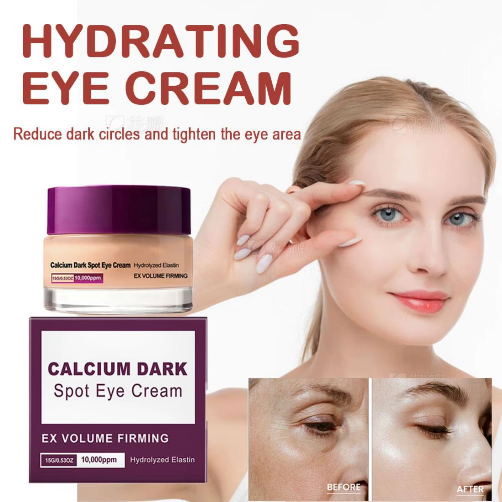 Crème Contour des Yeux au Calcium : Soin Anti-Cernes
