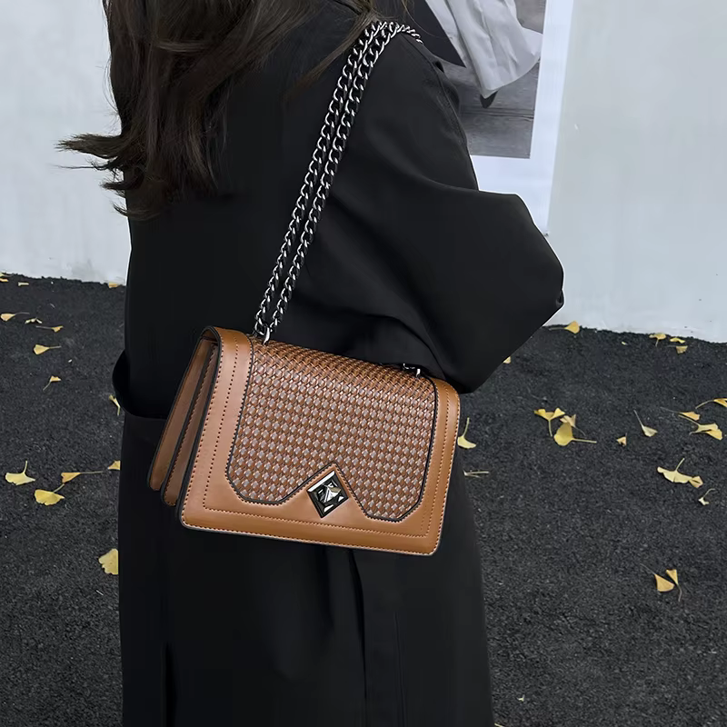 Marque chaîne épaule aisselle sac à main concepteur copie sac de luxe de haute qualité en cuir PU dames sac à main petits sacs à bandoulière rabat