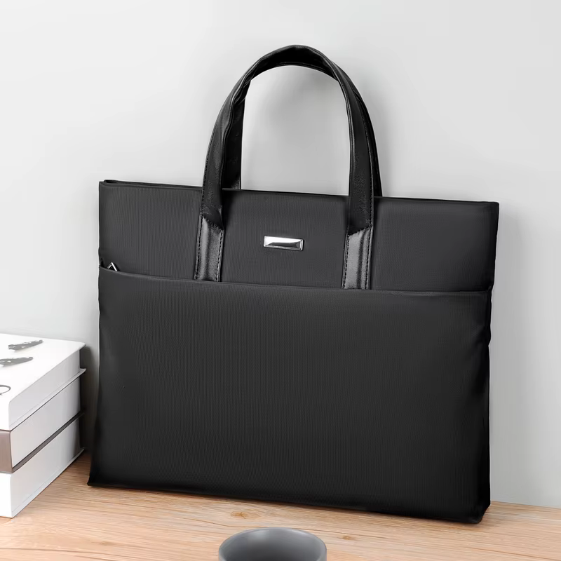 Sac fourre-tout pour ordinateur portable-sac à main de bureau d'affaires de grande capacité avec compartiment pour ordinateur portable, porte-documents sac d'ordinateur pour hommes d'affaires