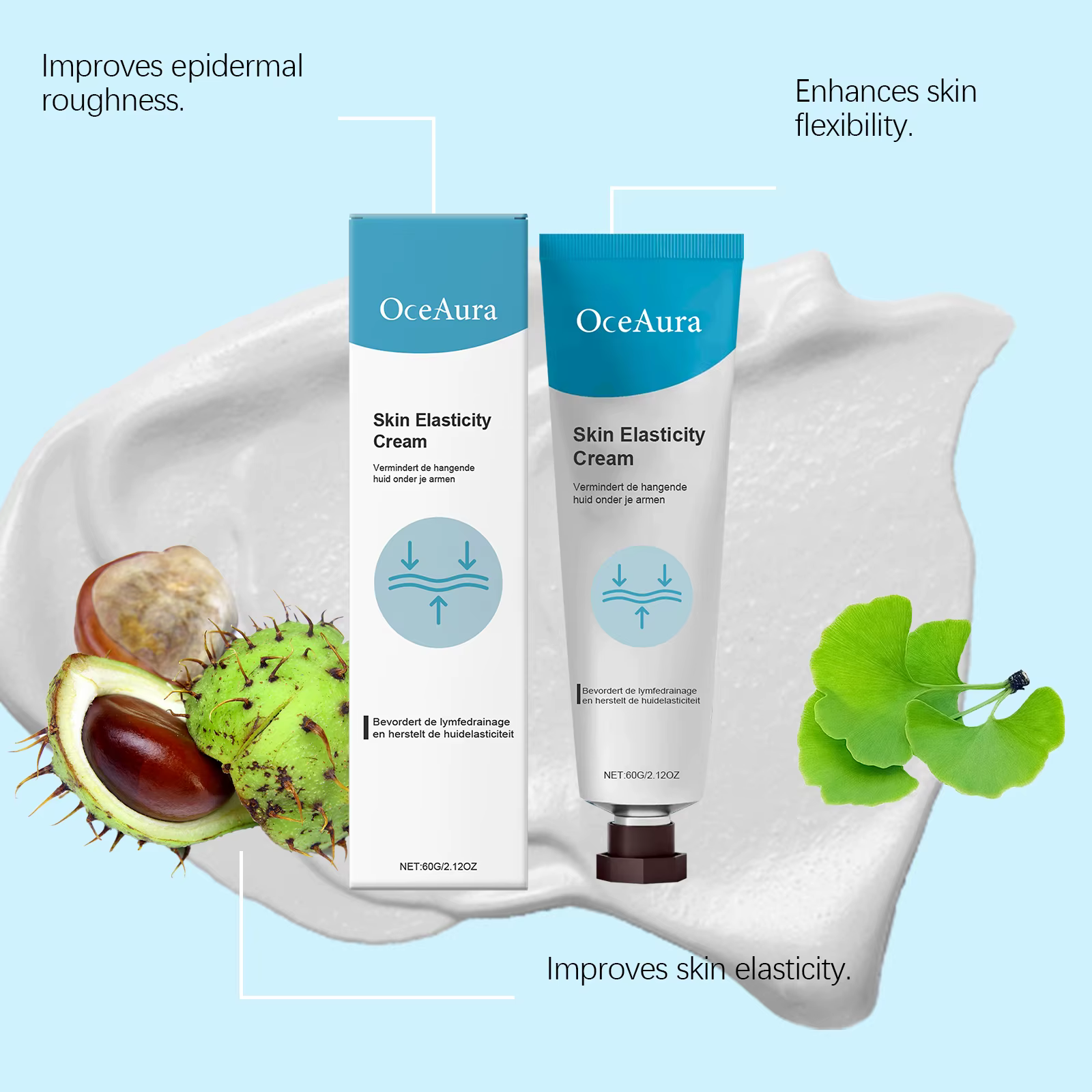 Crème raffermissante pour les mains