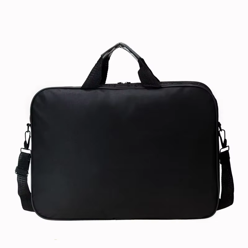 15.6 pouces 17 pouces pochette d'ordinateur affaires Portable en Nylon ordinateur sacs à main ordinateur Portable épaule sac à main fermeture éclair épaule Style Simple
