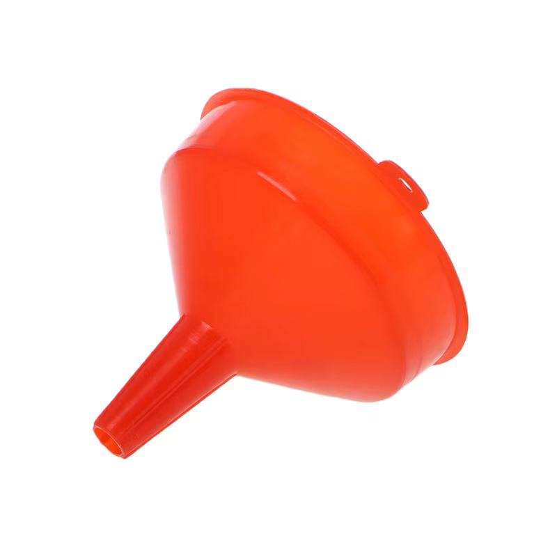 Bec d'entonnoir de remplissage en plastique pour huile moteur, outil doré pour diesel, style de voiture, moto, camion, véhicule, universel
