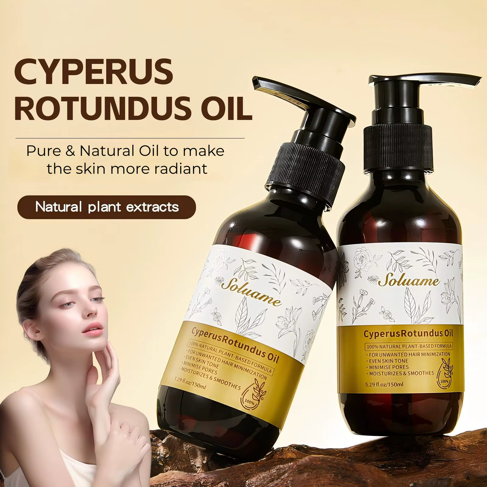 Huile de Cyperus Rotundus