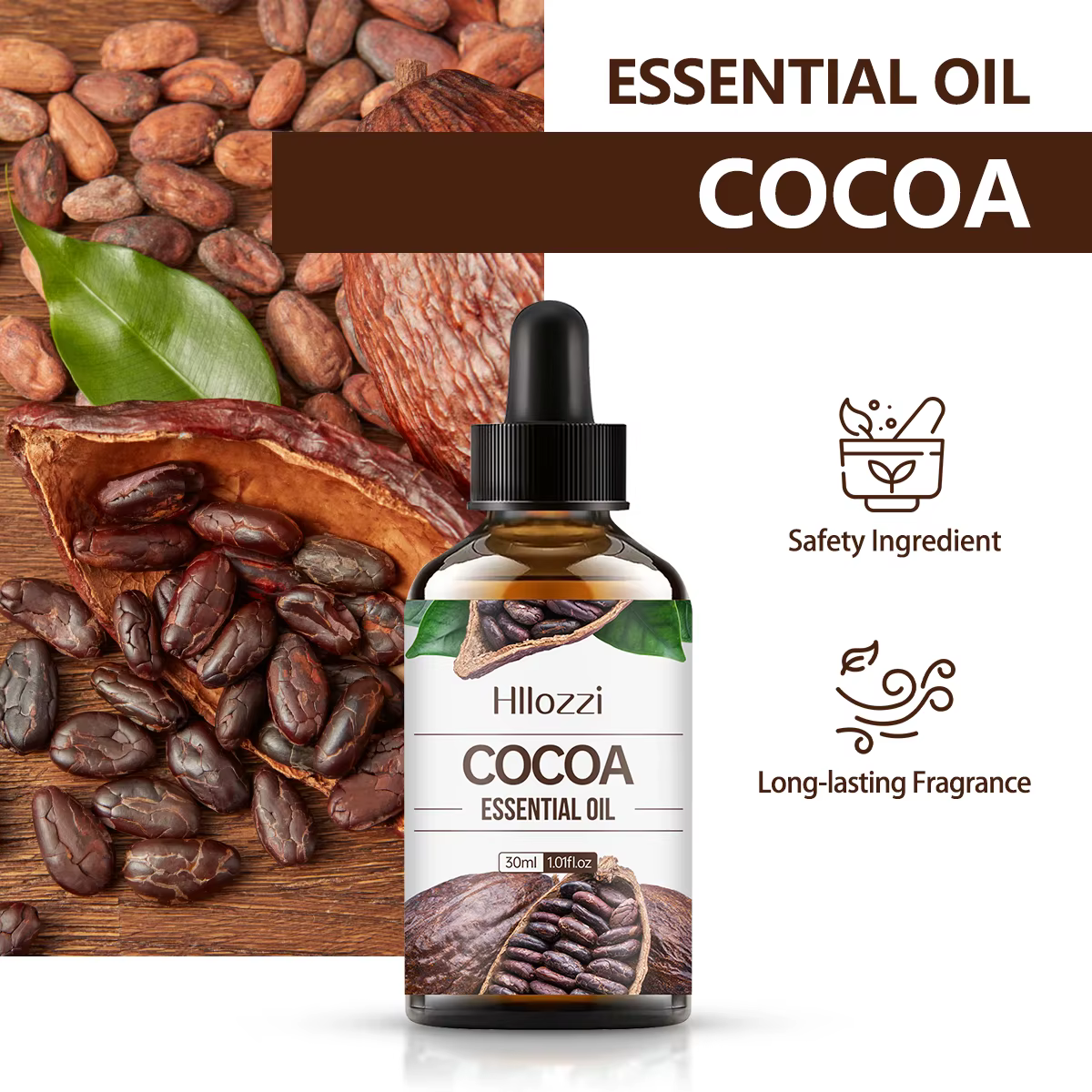 Huile essentielle de cacao