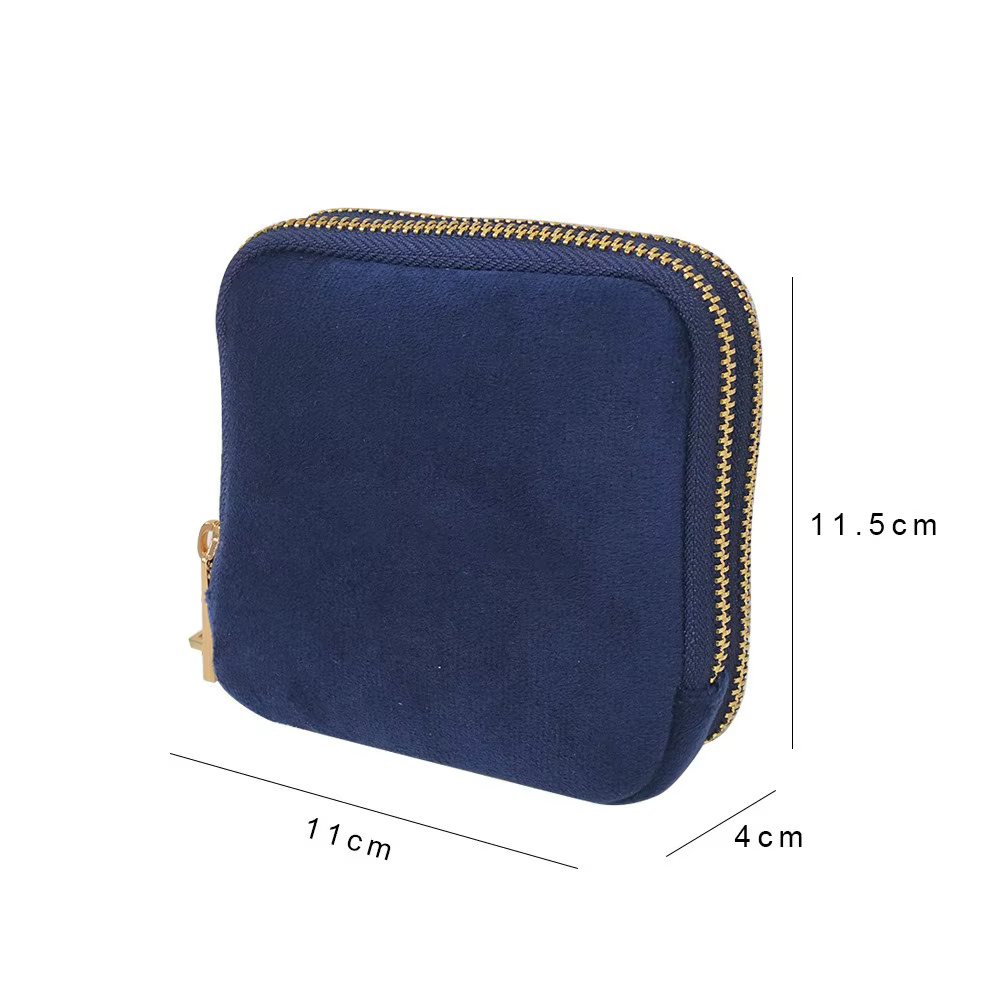 Sac de rangement pour bijoux, nouveau sac de rangement haut de gamme exquis de grande capacité, nouveau sac à main à fermeture éclair portable multifonctionnel pour voyage