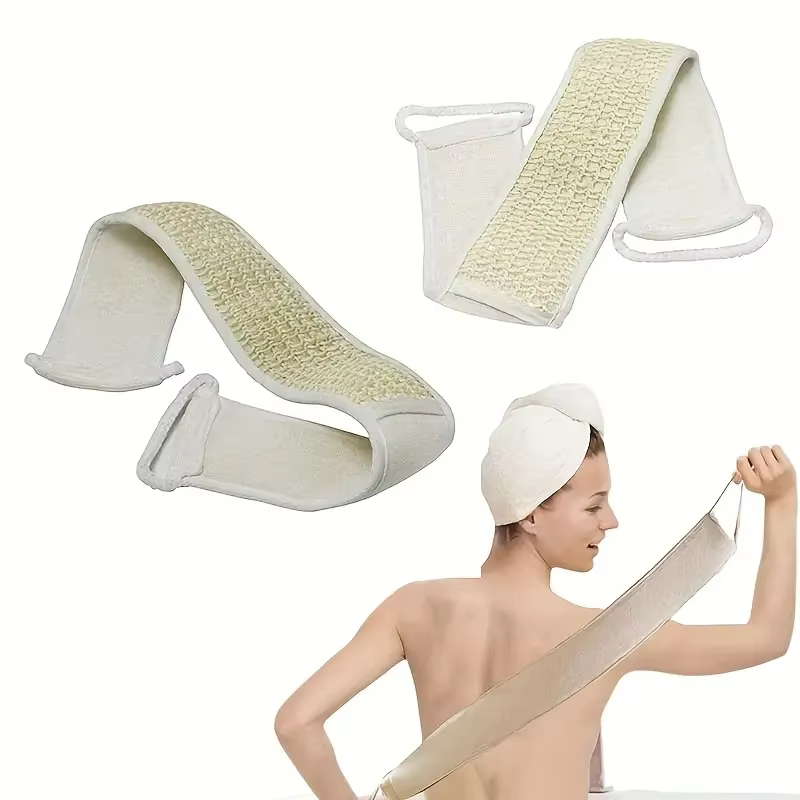 Épurateur corporel exfoliant – Gant de toilette doux pour l'élimination des peaux mortes et le brossage à sec | Éponge