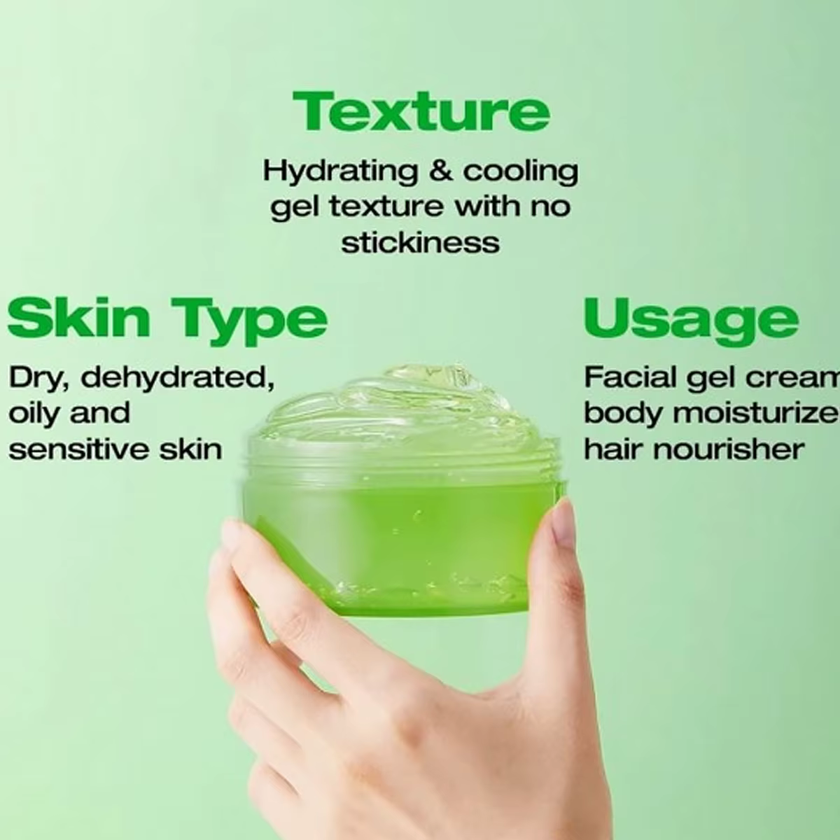 Gel d'aloe vera apaisant hydratant Nature Republic