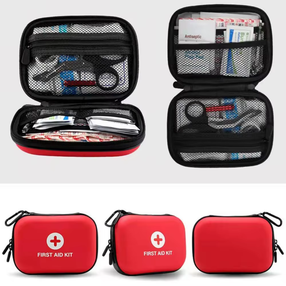 Trousse de premiers secours vide, boîte de rangement pour premiers secours, petite trousse de premiers secours étanche, protégez vos proches, idéale pour la maison, le bureau, la voiture