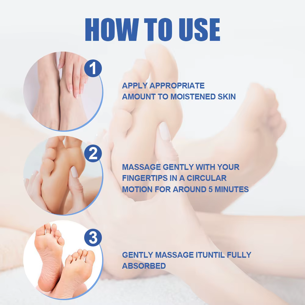 3PCS 60% Crème à l'urée pour les mains et les pieds