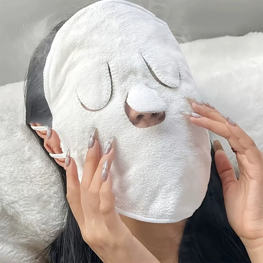 Masques réutilisables pour serviettes pour le visage