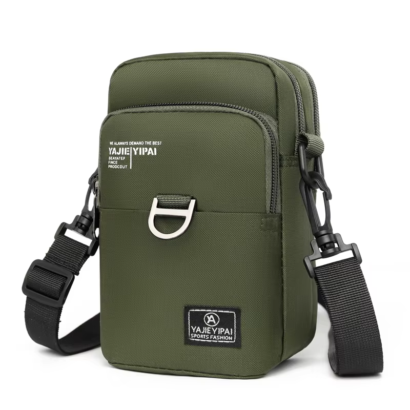 Portefeuille de sport rétro pour téléphone, sac initié, étui en poudre, ceinture, sac à main, porte-monnaie, porte-clés, petit sac d'argent