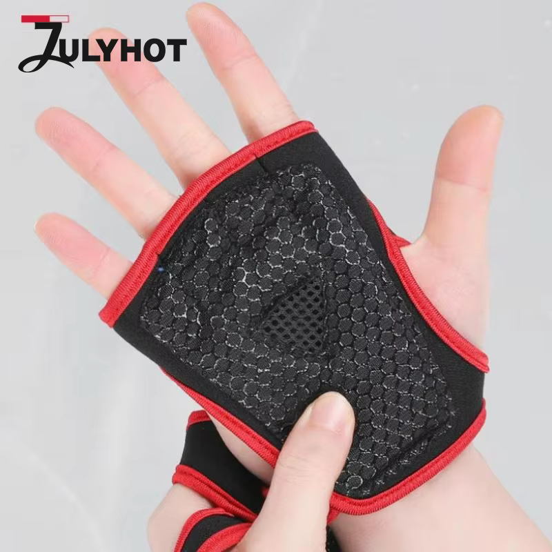 Protège-paumes pour la musculation, gants de fitness, gants d'entraînement pour la musculation, gants de musculation avec poignées pour haltères