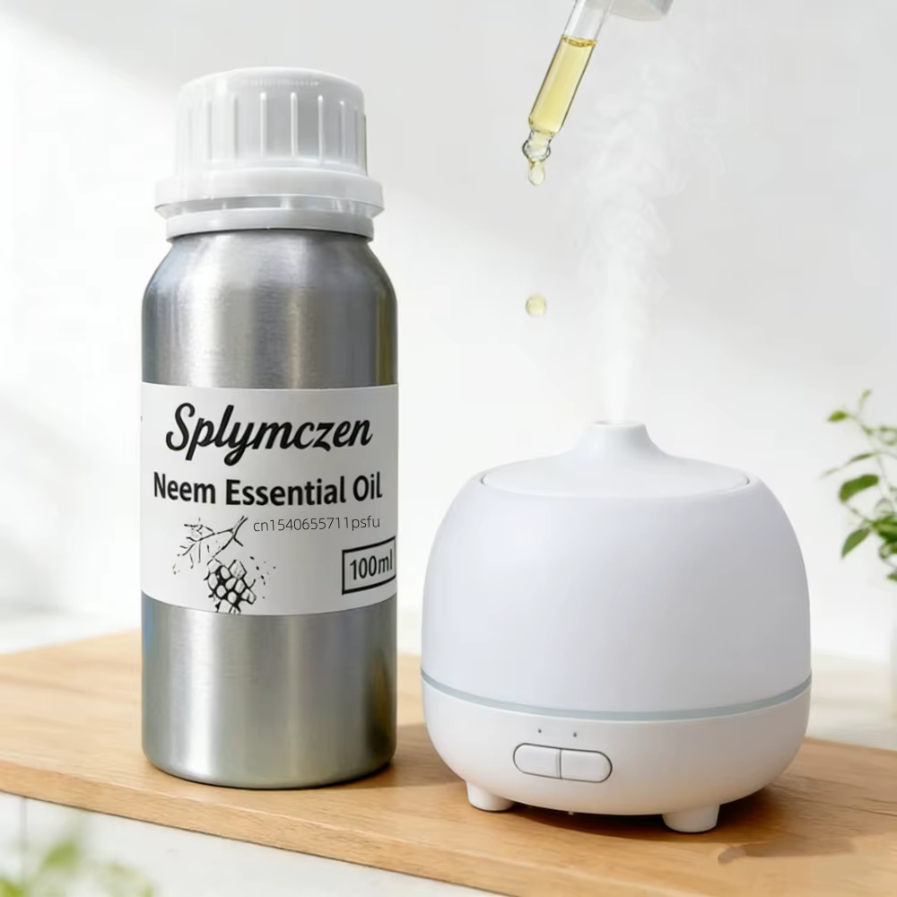 Diffuseur d'huiles essentielles premium Neem/Oud/Lotus bleu pour la méditation profonde
