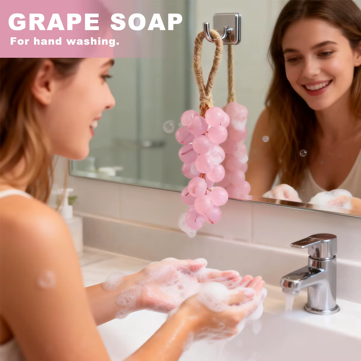 Savon à l'huile de pépins de raisin biologique – Anti-âge