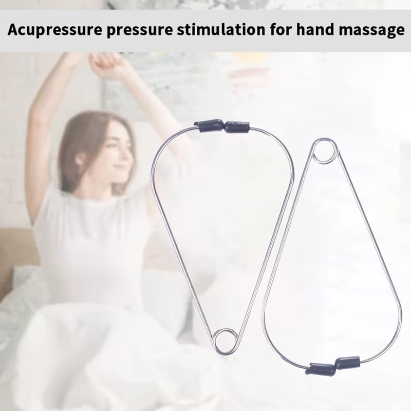 Clip de Massage en métal pour points d'acupuncture