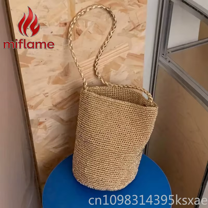 Sac à bandoulière tissé pour femme et fille, avec silhouette structurée, sac à main vintage pour les trajets quotidiens et les voyages