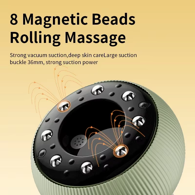 Ventouses électriques masseur ventouse sous vide GuaSha Anti Cellulite beauté santé grattage chaleur infrarouge corps minceur Massage