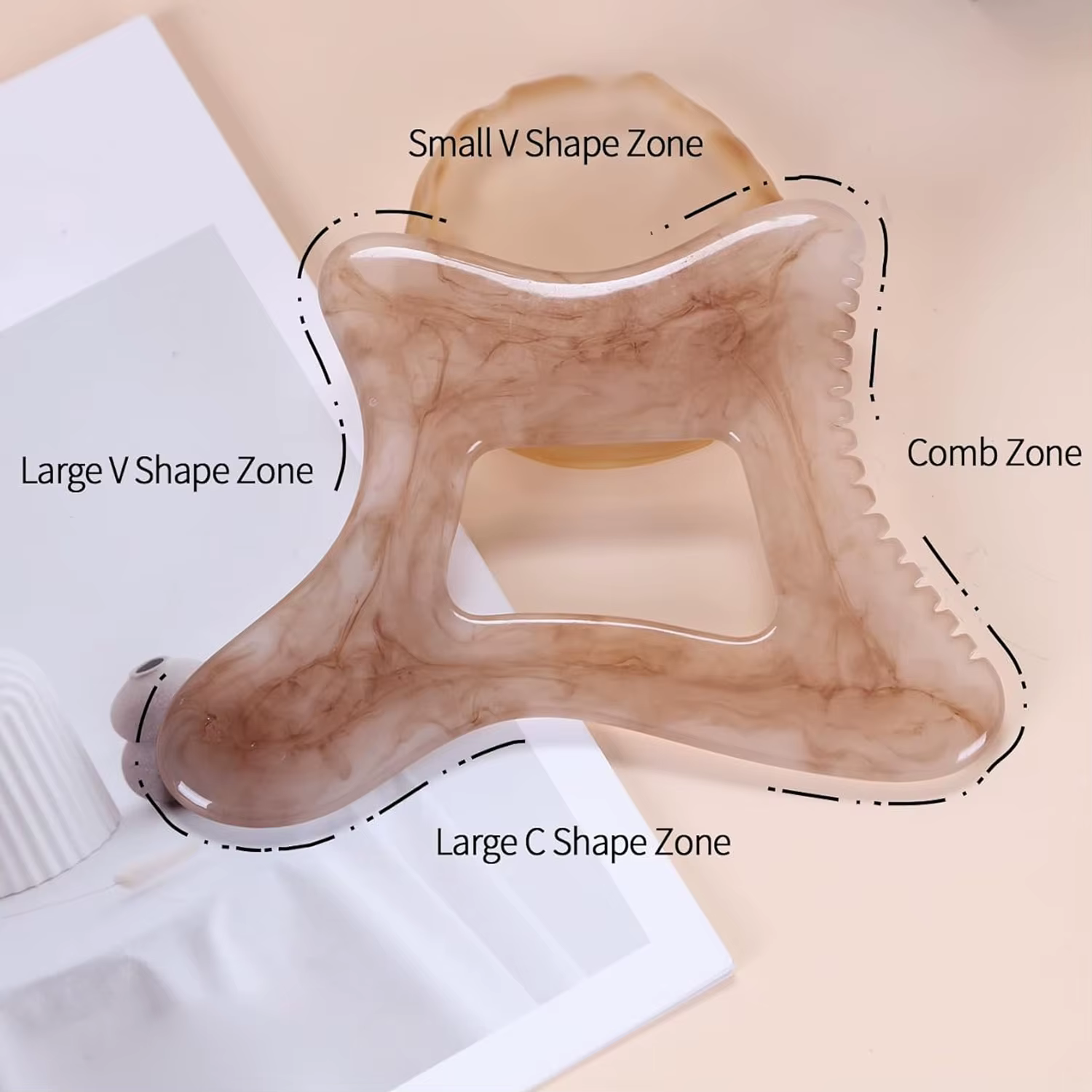 Outil Gua Sha pour le corps en résine