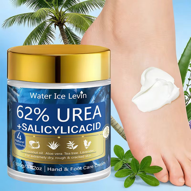 Crème pour les mains et les pieds à l'urée et à l'acide salicylique - Formule naturelle