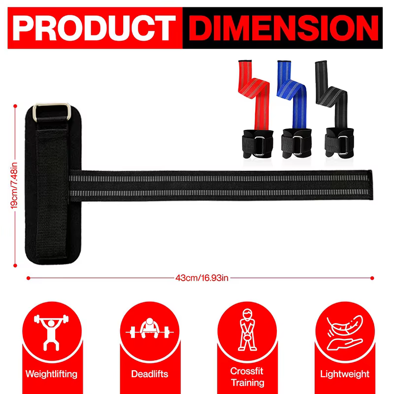 Sangles de poignet de levage, musculation, musculation, musculation, musculation, Fitness, haltères, Deadlifts, entraînement, Support de poignet
