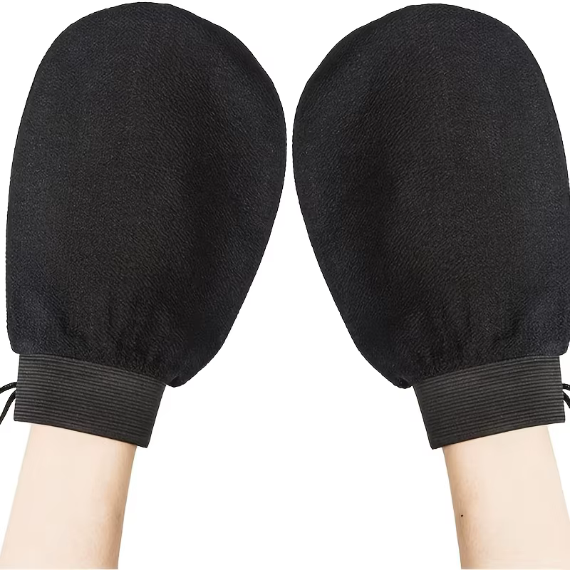 Gants de gommage de douche