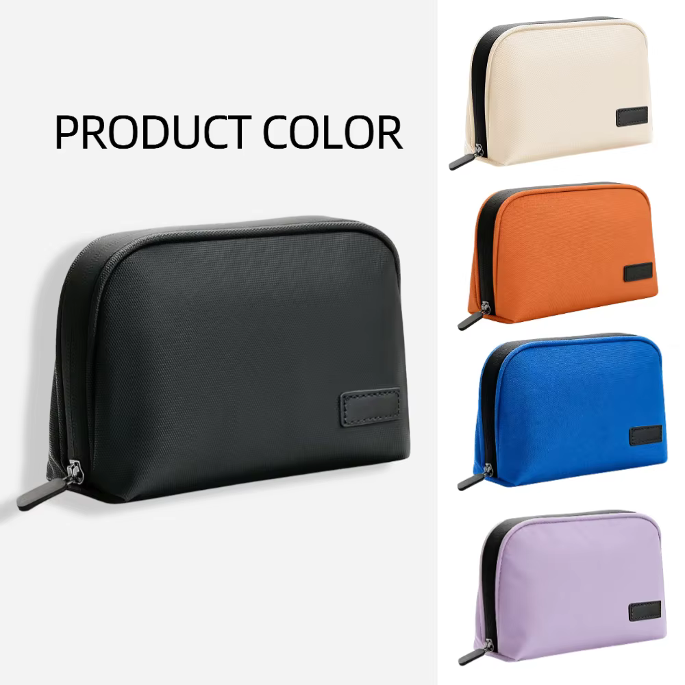 Organisateur d'électronique de voyage, pochette de batterie externe, étui d'accessoires pour gadgets électroniques pour cordons de câbles USB, sac de rangement pour disques durs