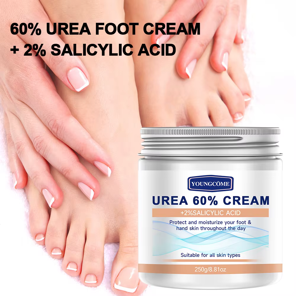 YOUNGCOME 60% crème d'urée + 80% acide salicylique