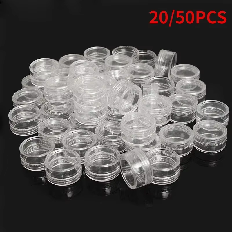 Pot à crème transparent de 2-5g