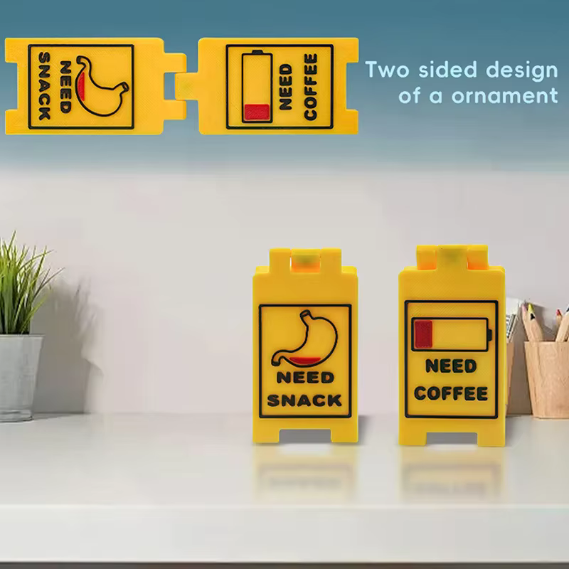 Panneau de bureau humoristique, "café, doit travailler", décoration de bureau à domicile, cadeau de collègue unisexe, multifonctionnel