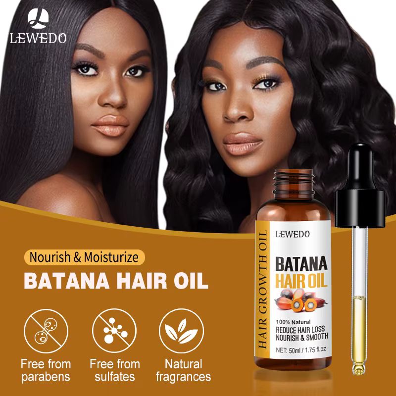 Lewedo Naturals huile de Batana croissance rapide des cheveux pour hommes femmes