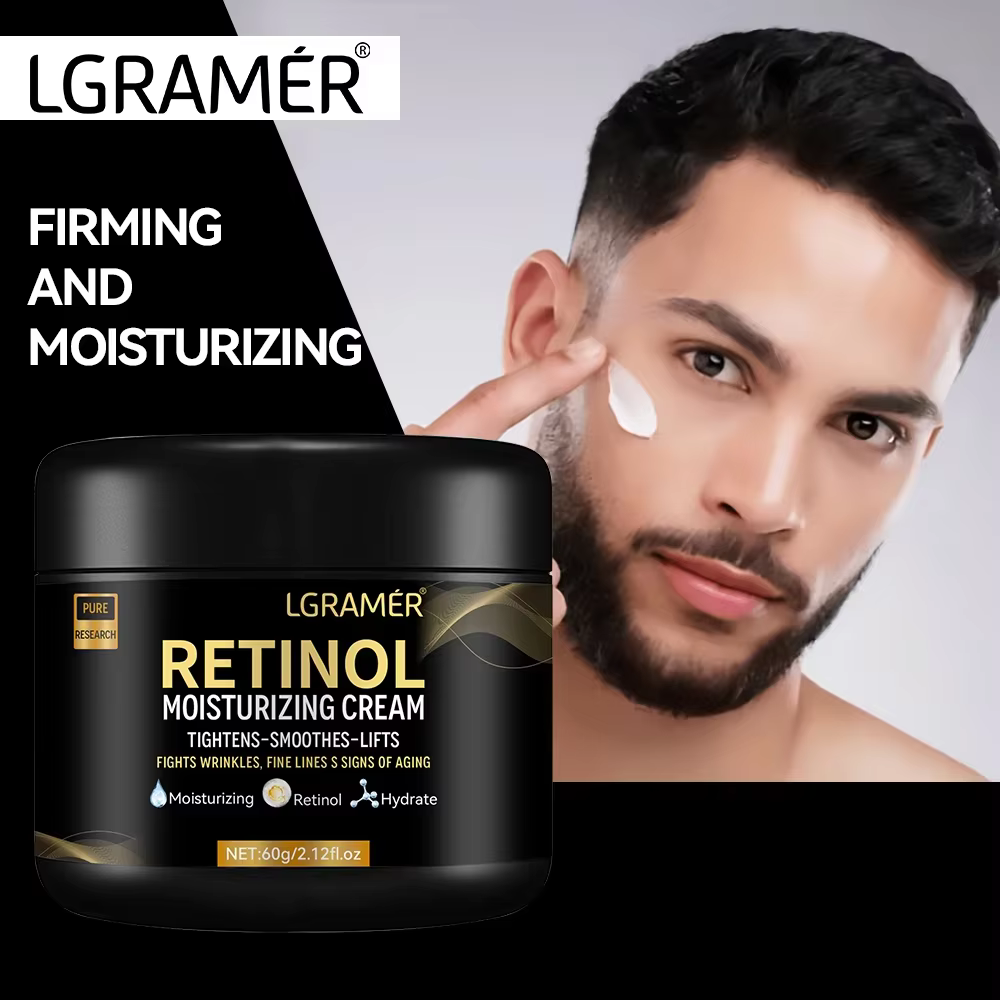 Crème hydratante pour le visage au rétinol pour hommes