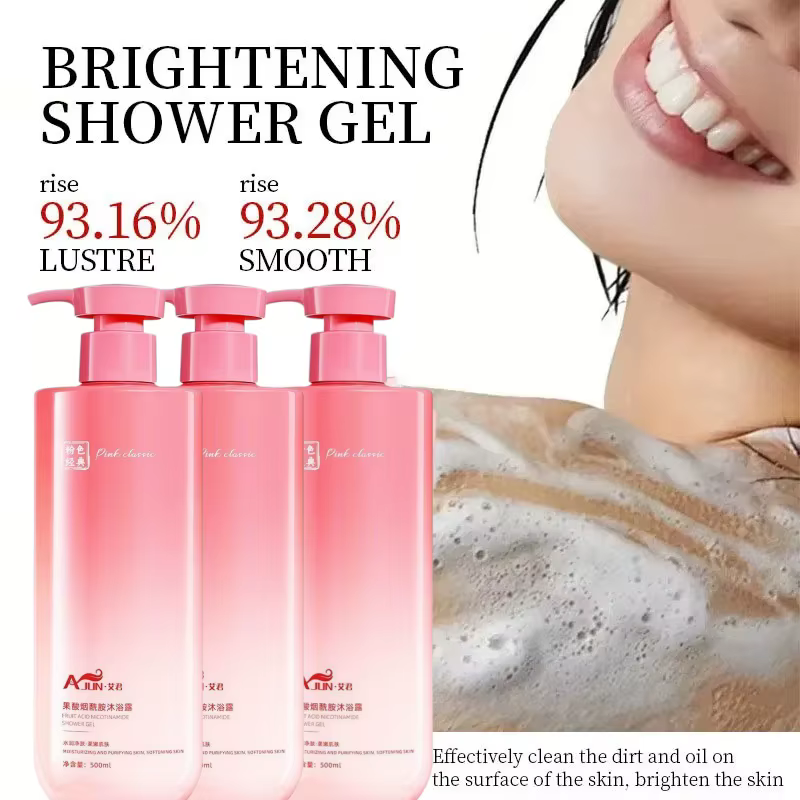 Gel douche hydratant longue durée