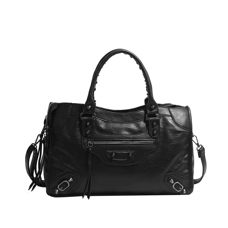 Sac à bandoulière tendance 2026 pour femme, style Y2K, en cuir PU, pour la ville, sac fourre-tout classique et mode urbaine