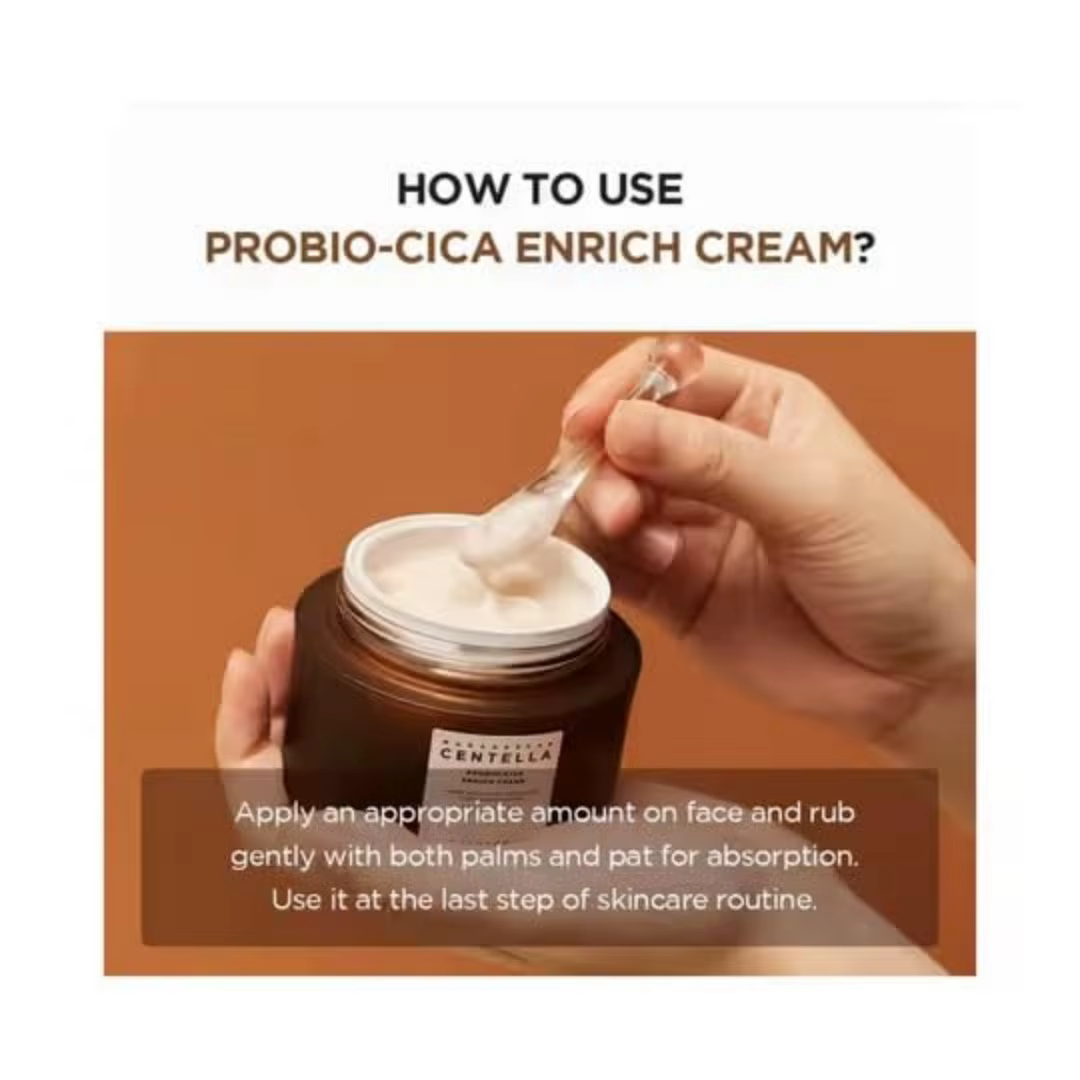 Crème hydratante SKIN1004 Centella Probio-Cica pour peaux sèches et sensibles
