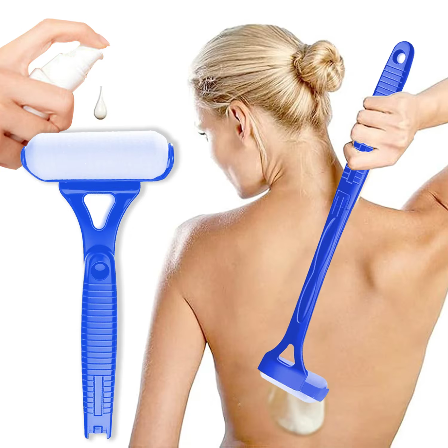 Applicateur de bronzage pour le dos du bain de soleil