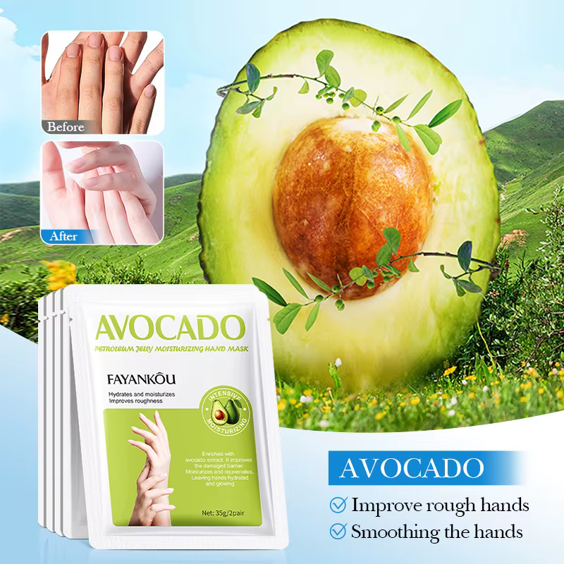 Masque hydratant pour les mains