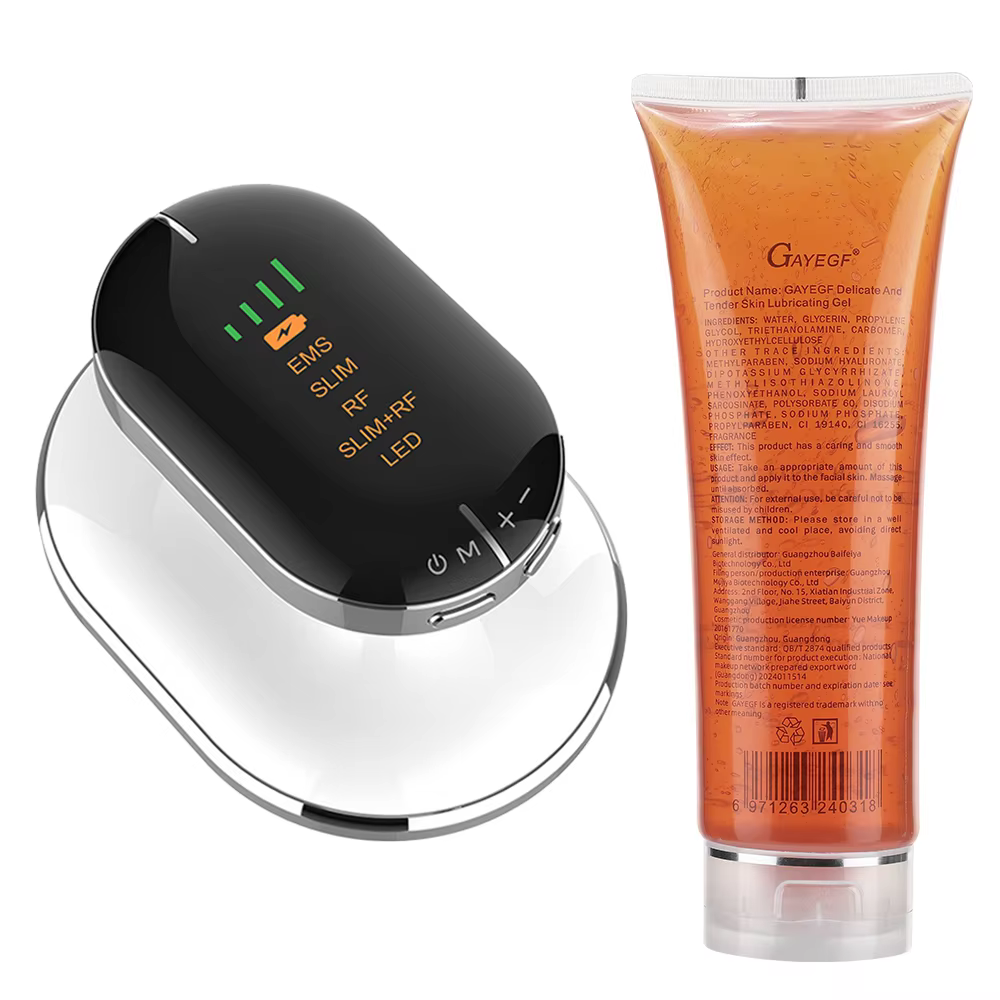 Appareil Amincissant Corps EMS RF Massageur Cellulite LED Raffermissant Avec Gel