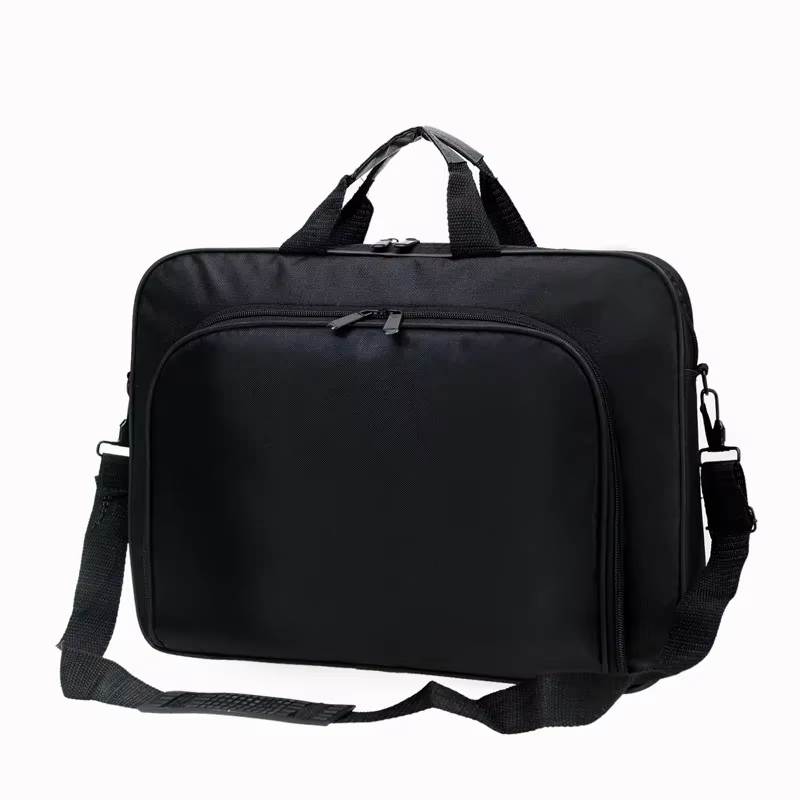 15.6 pouces 17 pouces pochette d'ordinateur affaires Portable en Nylon ordinateur sacs à main ordinateur Portable épaule sac à main fermeture éclair épaule Style Simple