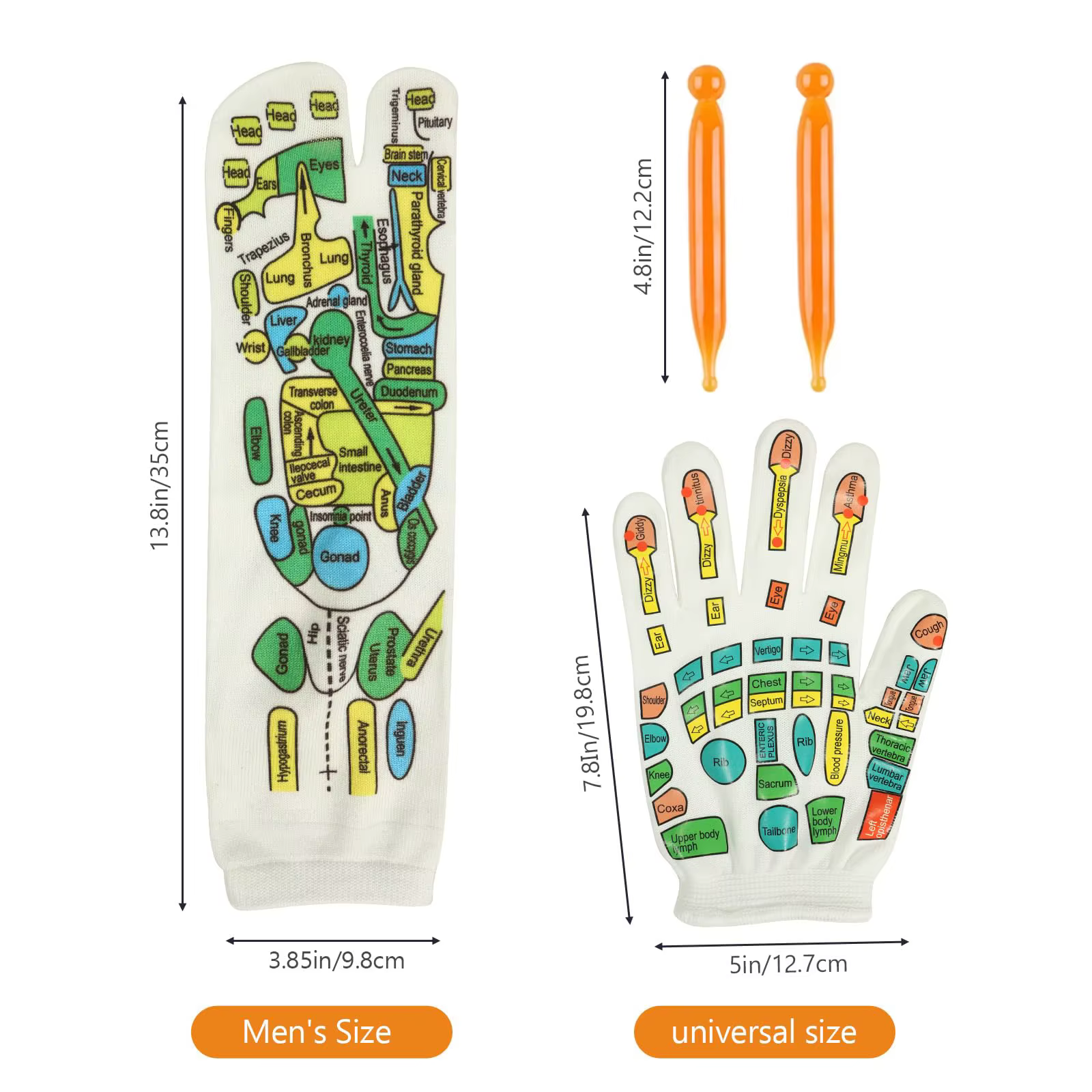Chaussettes de réflexologie