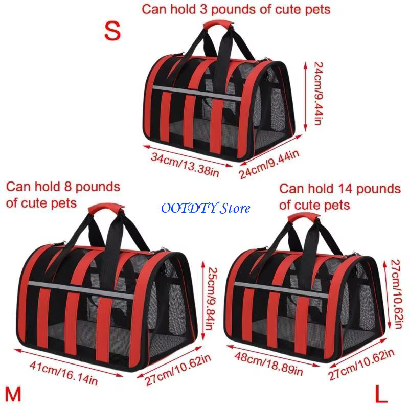 spacieux pour chats 367A, respirant, transport d'animaux domestiques pour chats, en plein air