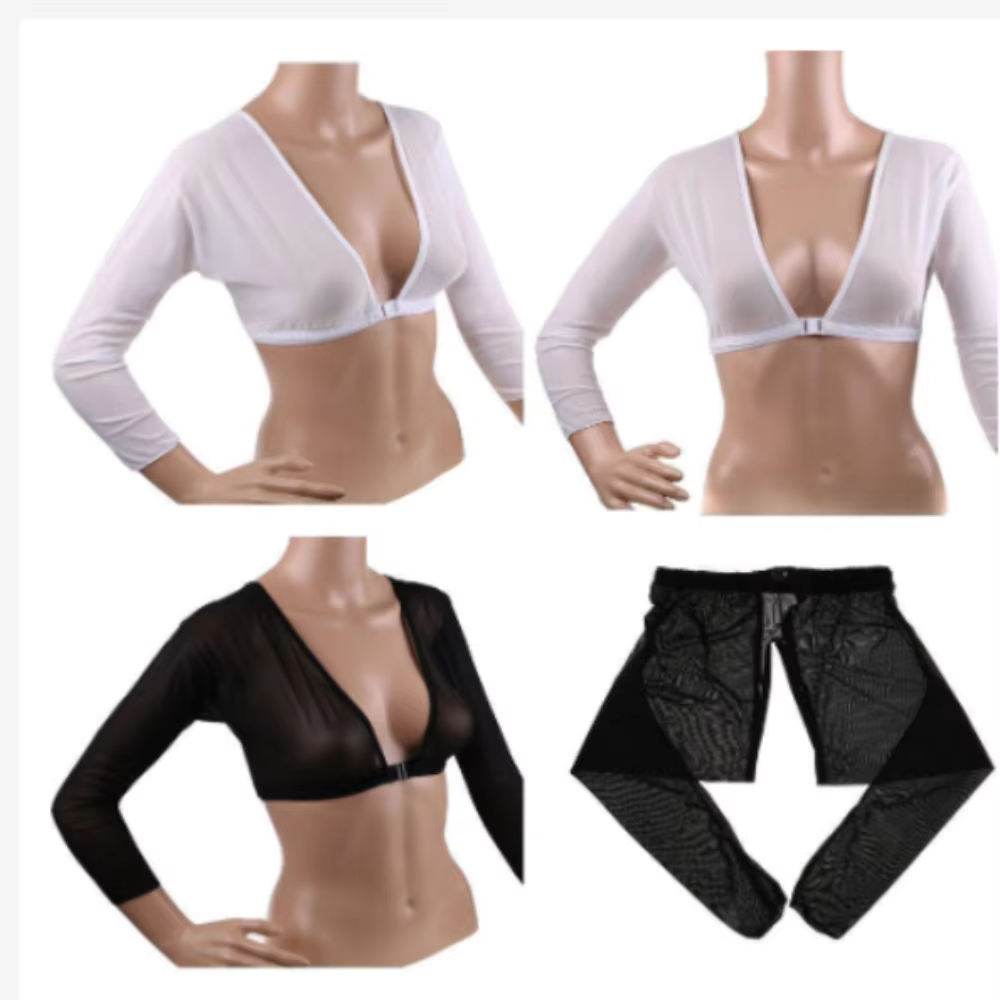 Manchons de bras en saillie sans couture